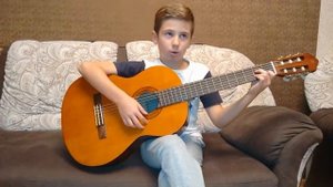 Господа с днём учителя вас на гитаре без баррэ