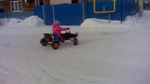 самодельный картинг TRQ