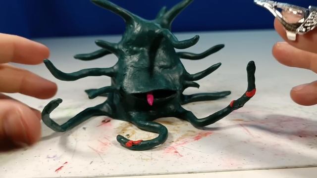Секрет четвертый. Многорукий бог.  #пластилин  #анимация #stopmotion #поделки #каксделать