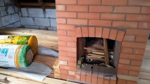 Баня, второй этаж с камином!