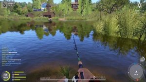 БЕШЕННАЯ РАЗДАЧА ТРОФЕЙНЫХ ОКУНЕЙ НА КОМАРИНОМ В РУССКОЙ РЫБАЛКЕ 4 РР4