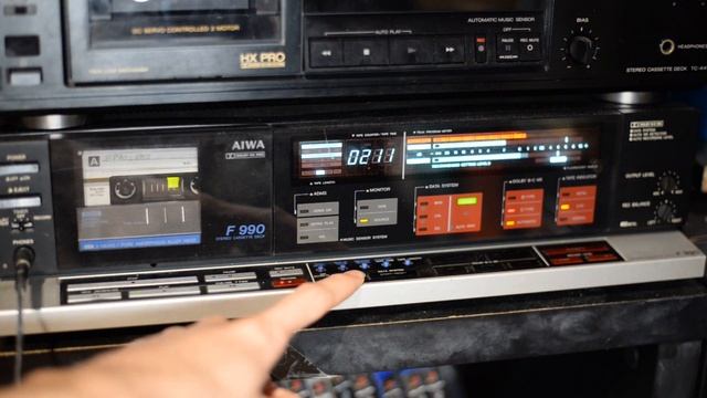 AIWA AD-F990 - Demonstration video смотреть онлайн