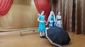 Инсценировка песни "Кап - кап", группа учащихся 3 класса ГБОУ РМЭ "Новоторъяльская школа-интернат".