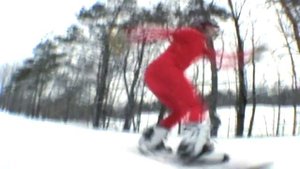 Катание на сноуборде. Тренировка