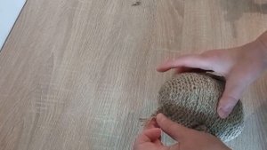 Самый лёгкий способ Сова из джутовой веревки БЫСТРО и ПРОСТО