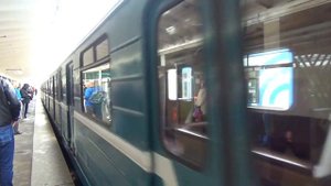 "Гость из Свиблово на ТКЛ!" Перегоночный электропоезд 81-717/714 "Номерной"