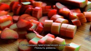 Как приготовить вкусный компот из ревеня