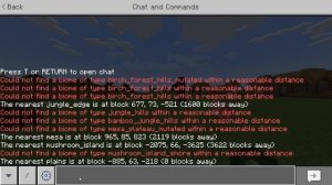 How to use locate biome command in Minecraft Bedrock Edition (Secret Feature)