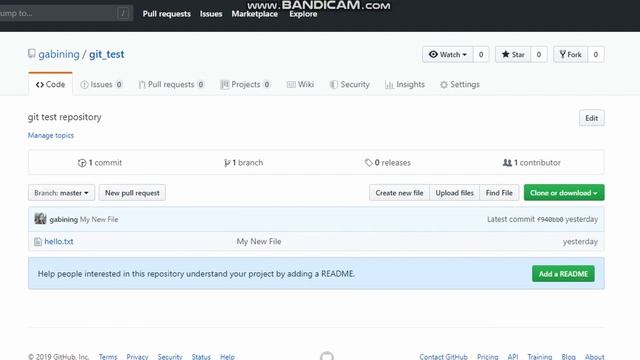 [Git 기초] Git Bash 기초 명령어 강의 смотреть онлайн