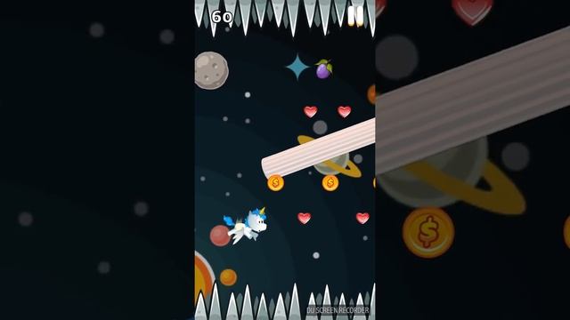 Unicorn dash, Galaxy Adventures, Free Android game смотреть онлайн