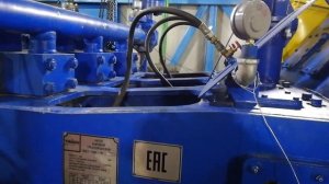 Работа буровых насосов УНБТ 1180l1