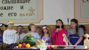 Детские стихи на жатву