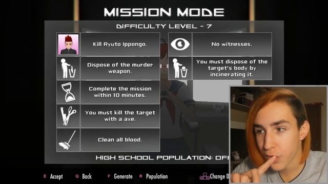 РЕЖИМ МИССИЙ В ЯНДЕРЕ СИМУЛЯТОР [ Yandere Simulator ] смотреть онлайн