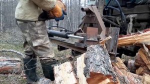 Гидравлический дровокол, дешево и сердито!