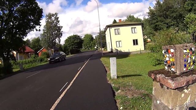 Изучаем д. Målerås. Ужин на природе.