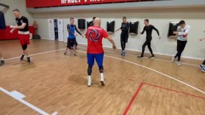 Разминка боксера. Мастер класс от МС СССР в клубе Витязь.