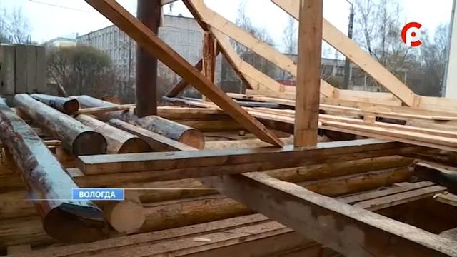 Реставрация дома на Чернышевского, 55 в Вологде смотреть онлайн
