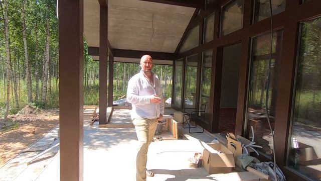 Большой обзор двух ПарусDomов 18х9. Серийный, одноэтажный дом фахверк. смотреть онлайн