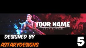 ? TOP 10 FREE Fortnite Banner Templates ? #3 - 2018 FREE DOWNLOAD! | PHOTOSHOP CC & CS6