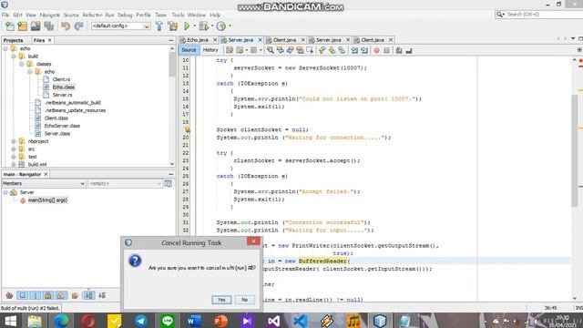 Echo Server + Echo Client смотреть онлайн