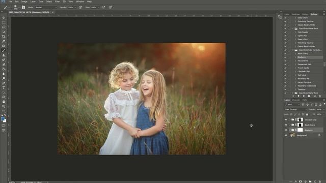 Photoshop Action Recipe from the Color Confection Set смотреть онлайн