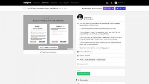How to clone projects from the Webflow Showcase – Webflow tutorial