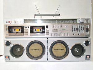 Vintage Very Rare The biggest Boombox Toshiba RT-S983 (BOMBEAT WX-1)-ЯПОНИЯ.
