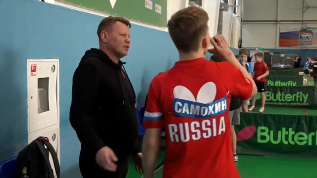 Самохин Алексей - Штельвак Евгений. Настольный теннис смотреть онлайн
