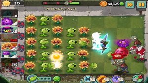 Plants vs Zombies 2: Modern Day - Day 21 Walkthrough