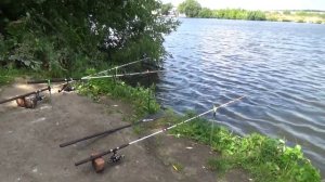 Рыбалка на донки-кормушки на Москва-реке. "Бонус в глухолетье"