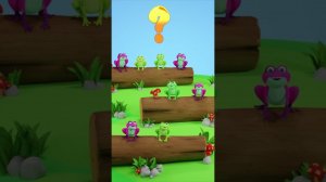 ¡Encuentra las ranas!  | Vídeo Educativo para Niños | HeyKids #shorts