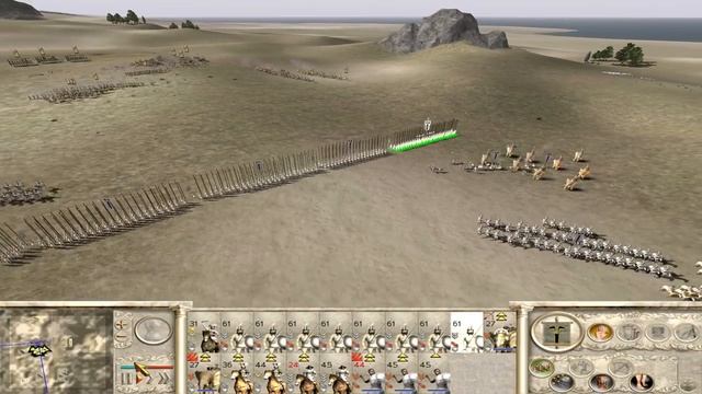 Rome_ Total War - Битва при Рафии [Историческая битва] смотреть онлайн