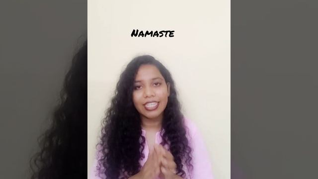 In Hindi ,for hello we say NAMASTE ! Funfact: You can also use namaste when parting ways.