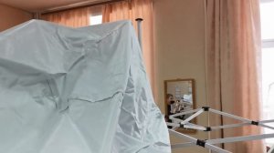 Распаковка и сборка палатки автомат шетёр гармошка Helex # шетёргармошкаHelex #Helex #палатка