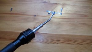 Телескопический фонарик с магнитом! Фонарь- Указка Светодиодный фонарь с выдвижной гибкой головкой!