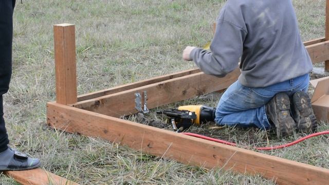 16x20 Shed Build - Episode 3: Shed Floor Framing - Build a Shed Floor смотреть онлайн