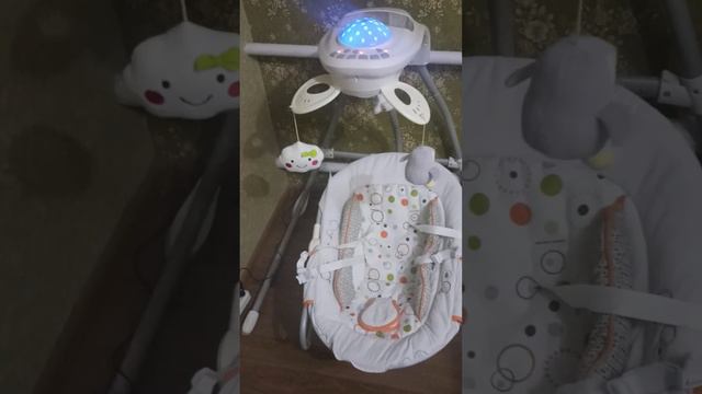электрокачели шезлонг