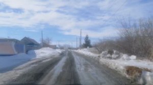 п. Бреды, Челябинская область. Дороги в районном центре, печаль-беда