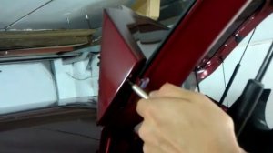 Рено Сандеро установка спойлера №2 "КАРТ RS"