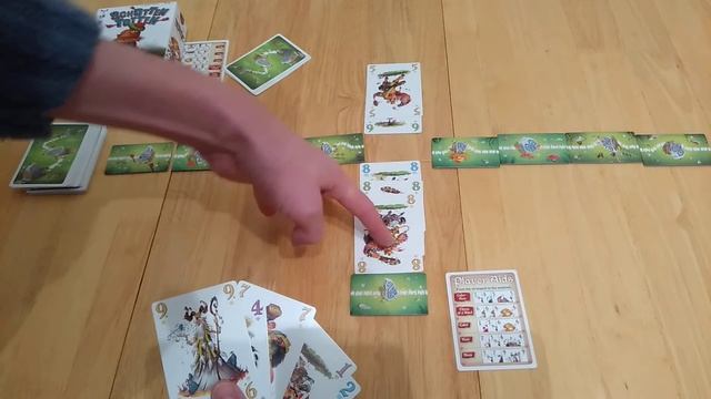 Schotten Totten board game how to setup play and review * Amass Games * abstract strategy cards