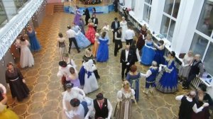 "Сельский рил". Мастер-класс от КИТ "ВДОХНОВЕНИЕ" г.Калуга. "Снежный бал " в Твери