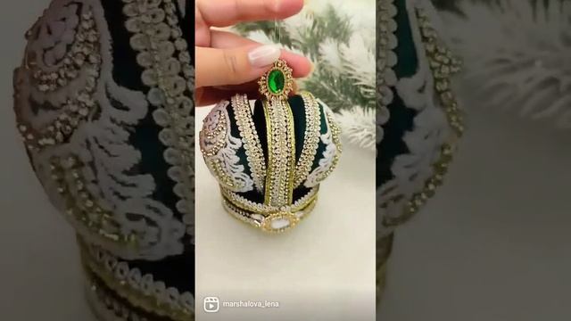 Корона на ёлку ручной работы. Императорская Корона. Корона Российской империи смотреть онлайн