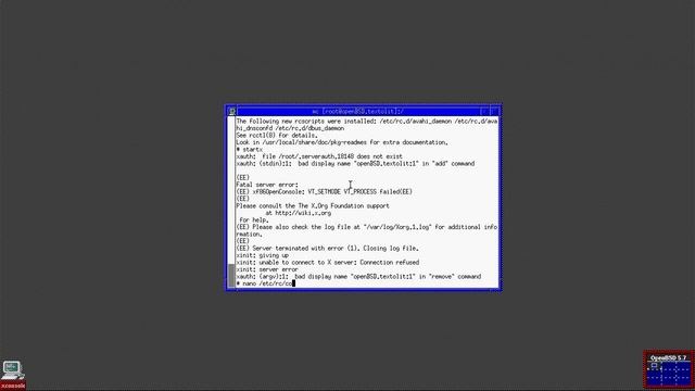 Выпуск 24. OpenBSD с desktop XFCE4. Подробная установка на I386 смотреть онлайн
