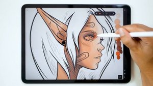 iPad Pro 2021 как планшет для рисования