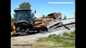 CASE 570 ST в работе (2). Отзыв оператора. Май 2018 г.