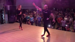 Ataca y La Alemana ~ Workshop ~ II ~ Comadreja Bachata Congress 2016