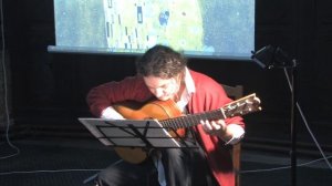 Maxim Belciug ~ Rehearsal before recital at "Hibernal De Chitara" festival, 2011, Bucharest