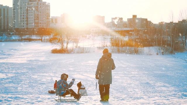 Строительный трест. ЖК «Наука»: зимние забавы в парках