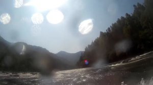 Пороги. Гидроцикл. Река Она. Хакассия. Абаза 2015