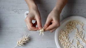 4 СПОСОБА сделать DIY колоски, колосок своими руками. 4 WAYS to DIY spikelets / Творческое место